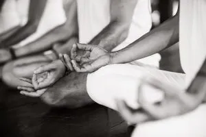 Meditative yoga practice