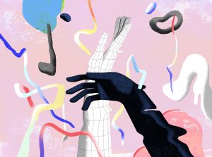 abstract artwork created by Jun Cen