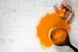 turmeric in whole and powdered form