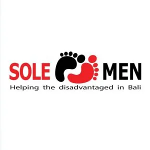the logo of the Solemen organization, which has the slogan “Helping the disadvantaged in Bali”.