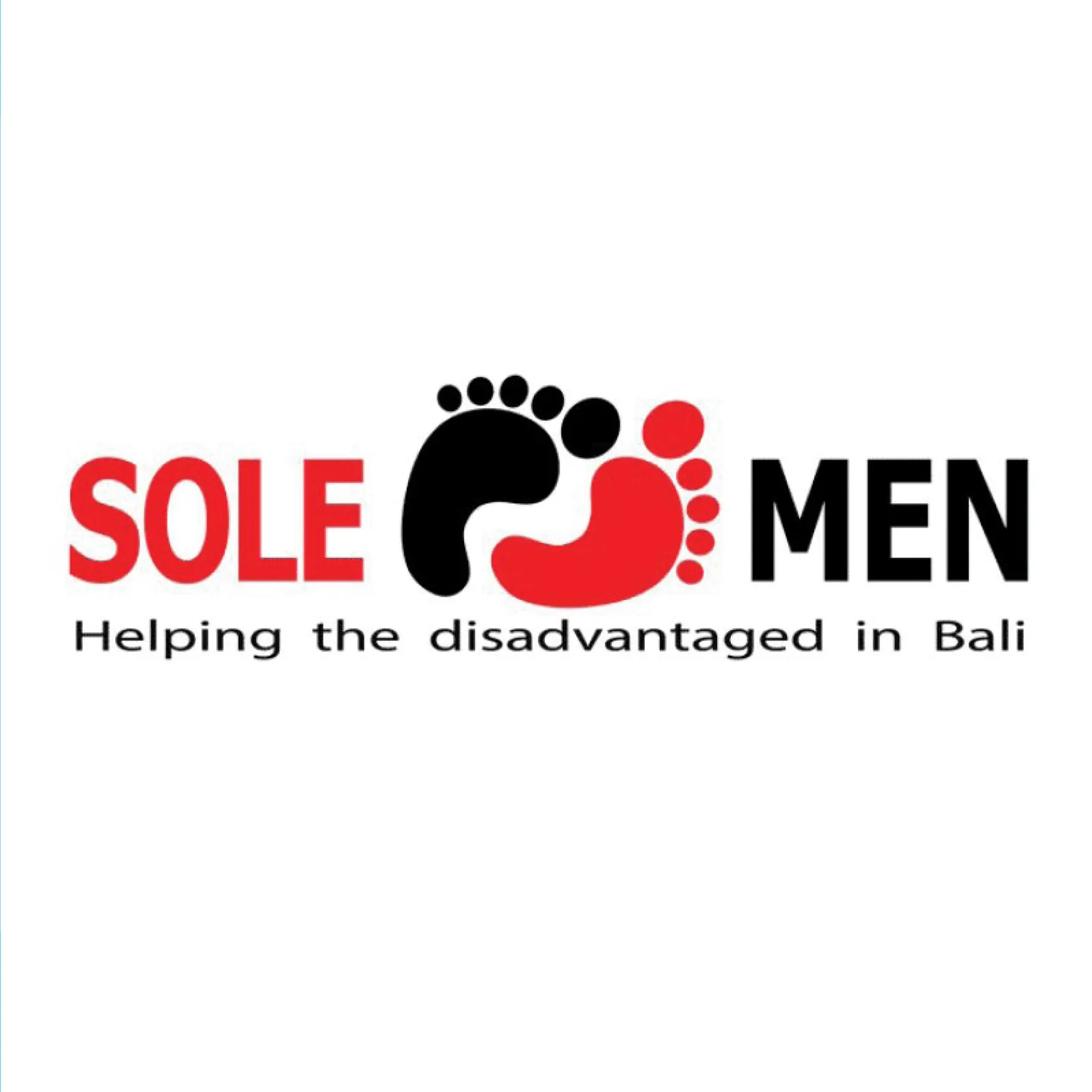 the logo of the Solemen organization, which has the slogan “Helping the disadvantaged in Bali”.